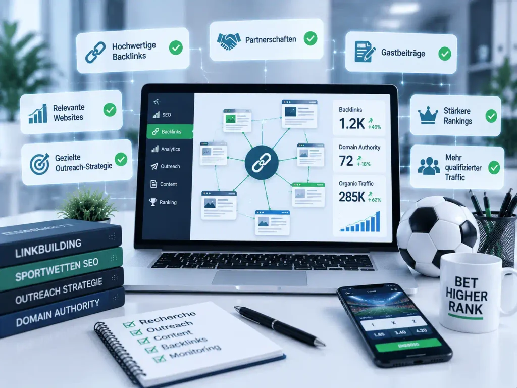 Link building for sports betting websites