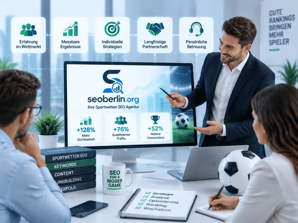Why choose SEOBerlin as a sports betting SEO agency?