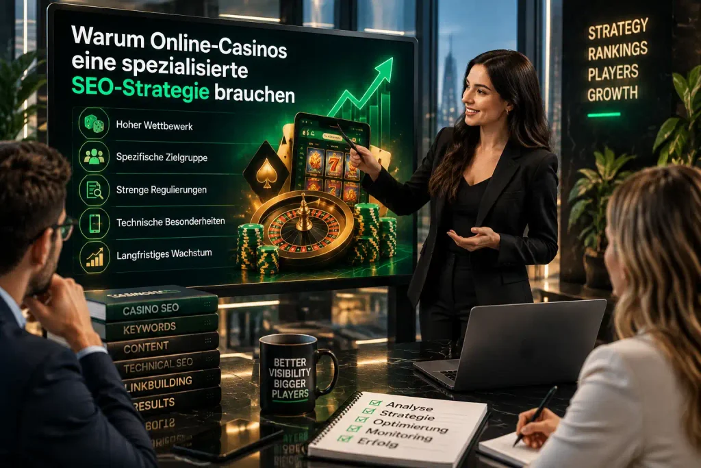 Warum Online-Casinos eine spezialisierte SEO-Strategie brauchen
