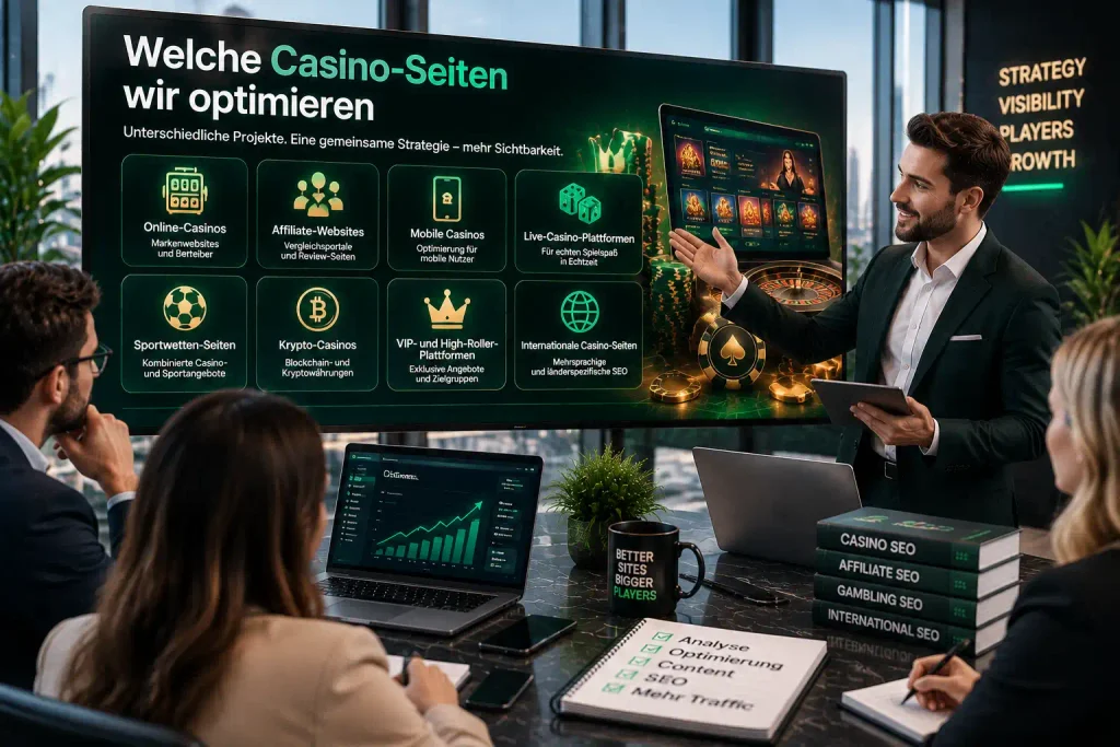 Welche Casino-Seiten wir optimieren