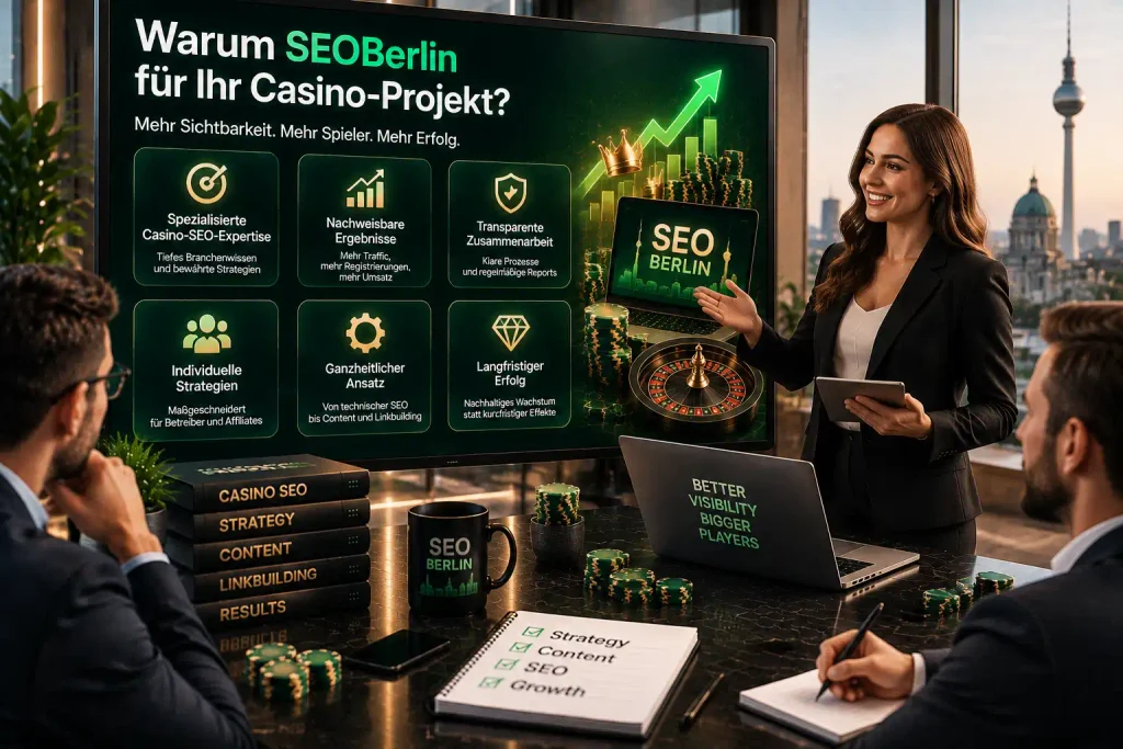 Warum SEOBerlin für Ihr Casino-Projekt?